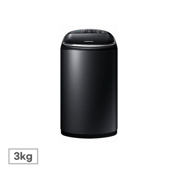 [삼성] 소형 세탁기 3kg 블랙 케비어