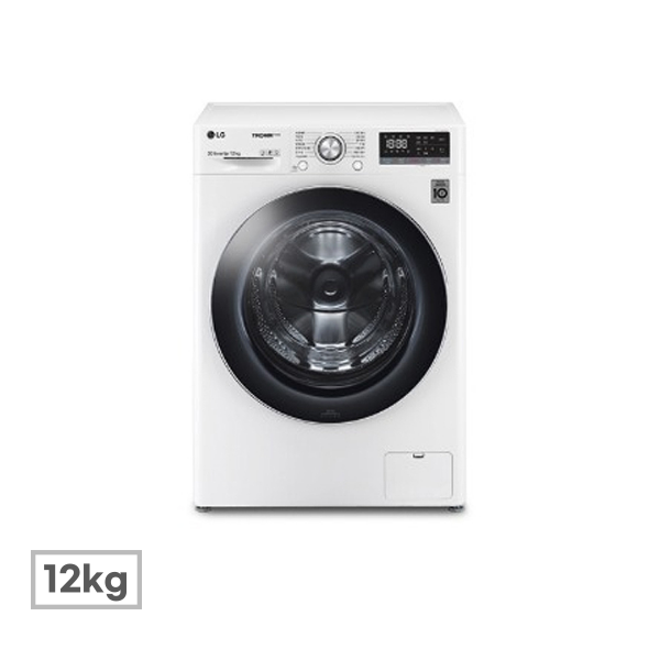[LG] TROMM ThinQ 드럼세탁기 12kg 화이트