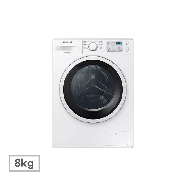 [삼성] 버블샷 건조겸용 드럼세탁기 8kg 화이트