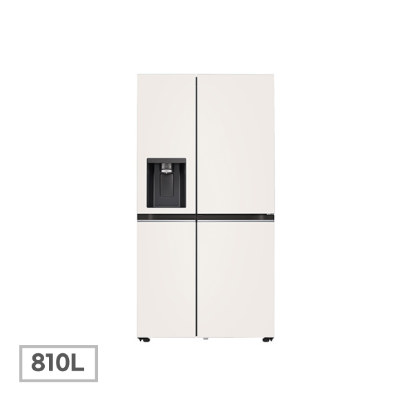 [LG케어솔루션] 디오스 얼음정수기냉장고 오브제컬렉션 810L 베이지 (방문/03)