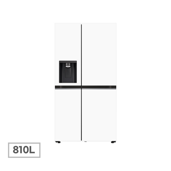 [LG케어솔루션] 디오스 얼음정수기냉장고 오브제컬렉션 810L 크림화이트 (방문/03)